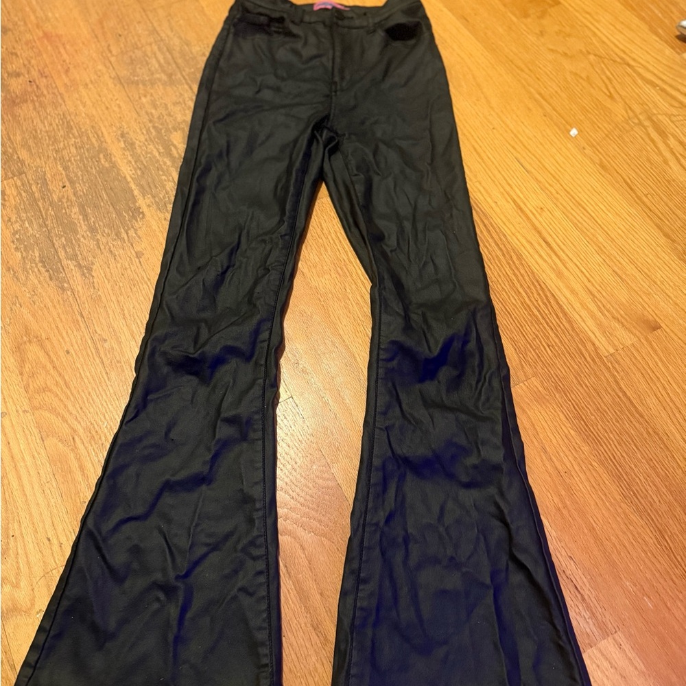 Edikted Black High-Waisted Pants
